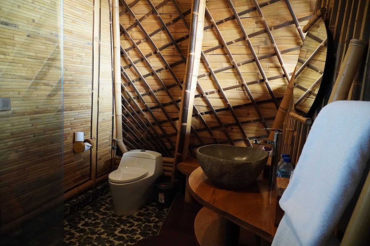 Bamboo Bliss Villa | Private Pool & Panoramic Rice Fields image 3