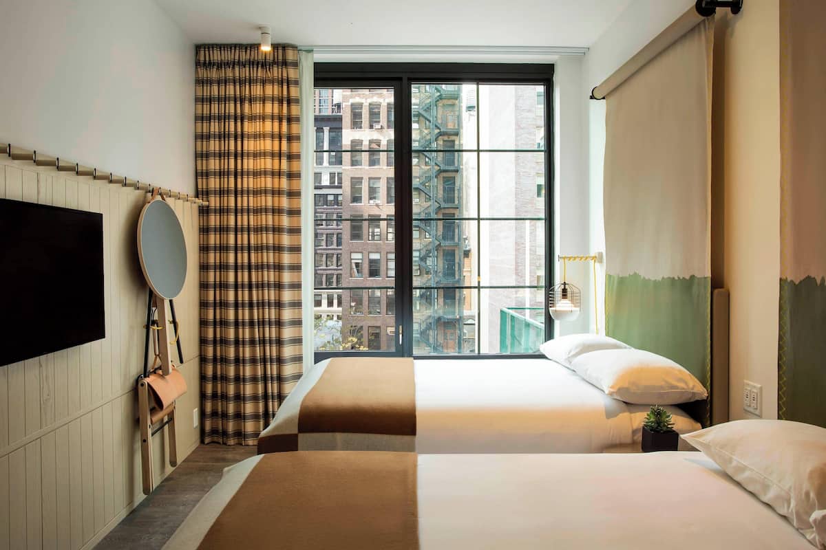 Room, 2 Double Beds Moxy NYC Chelsea
 image 4