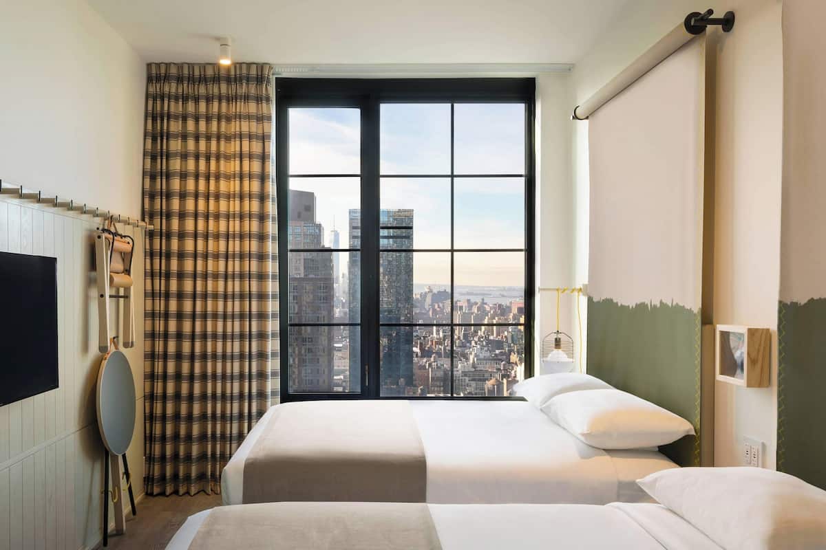 Room, 2 Double Beds Moxy NYC Chelsea
 image 6