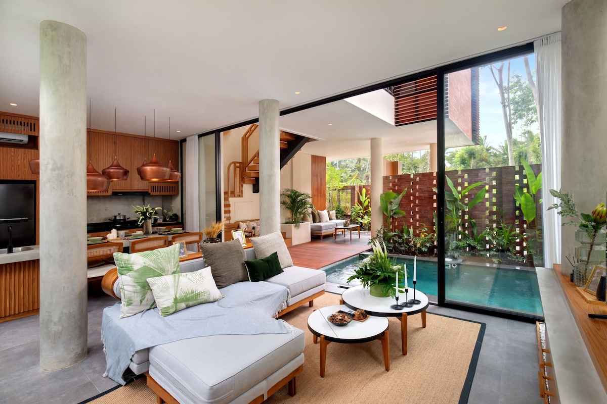 4 Bedrooms Premium Pool Villa, Damara Village Ubud image 7