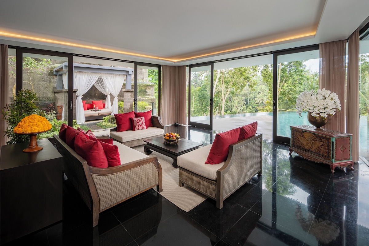 Kamandalu Ubud (Three-Bedroom Villa) image 2